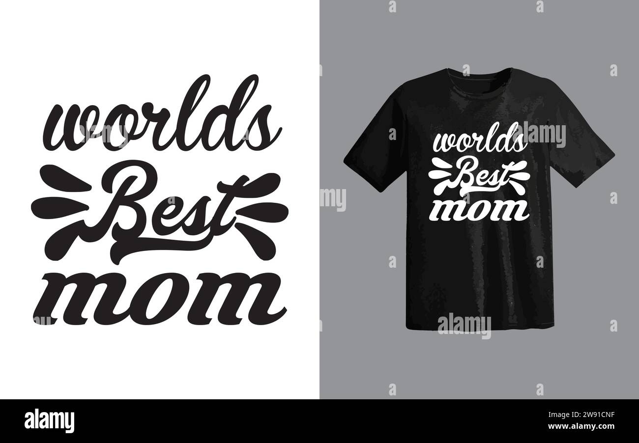 Schöne Mama oder Hundemutter Geschenk und Happy Mother's Day Hemd Druckvorlage, Typografie Design für Muttertag, Mom Leben, Mom Boss, Dame, Frauentag. Stock Vektor