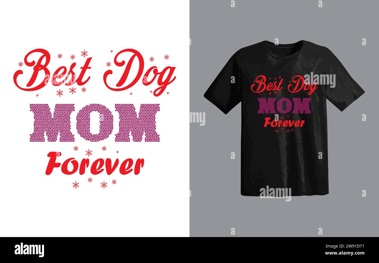 Schöne Mama oder stolze Mutter und Happy Mother's Day T-Shirt-Druckvorlage, Typografie-Design für Muttertag, Mutterleben, Mutterboss, Frauentag. Stock Vektor