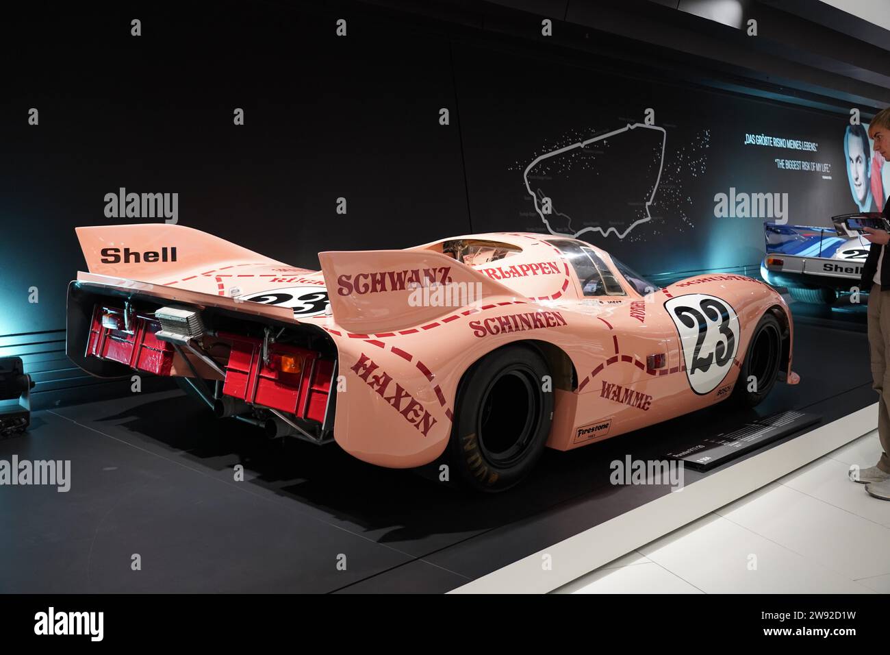 Porsche 917-20, Porsche Museum, Automuseum, Stuttgart, Baden-Württemberg, Deutschland Stockfoto