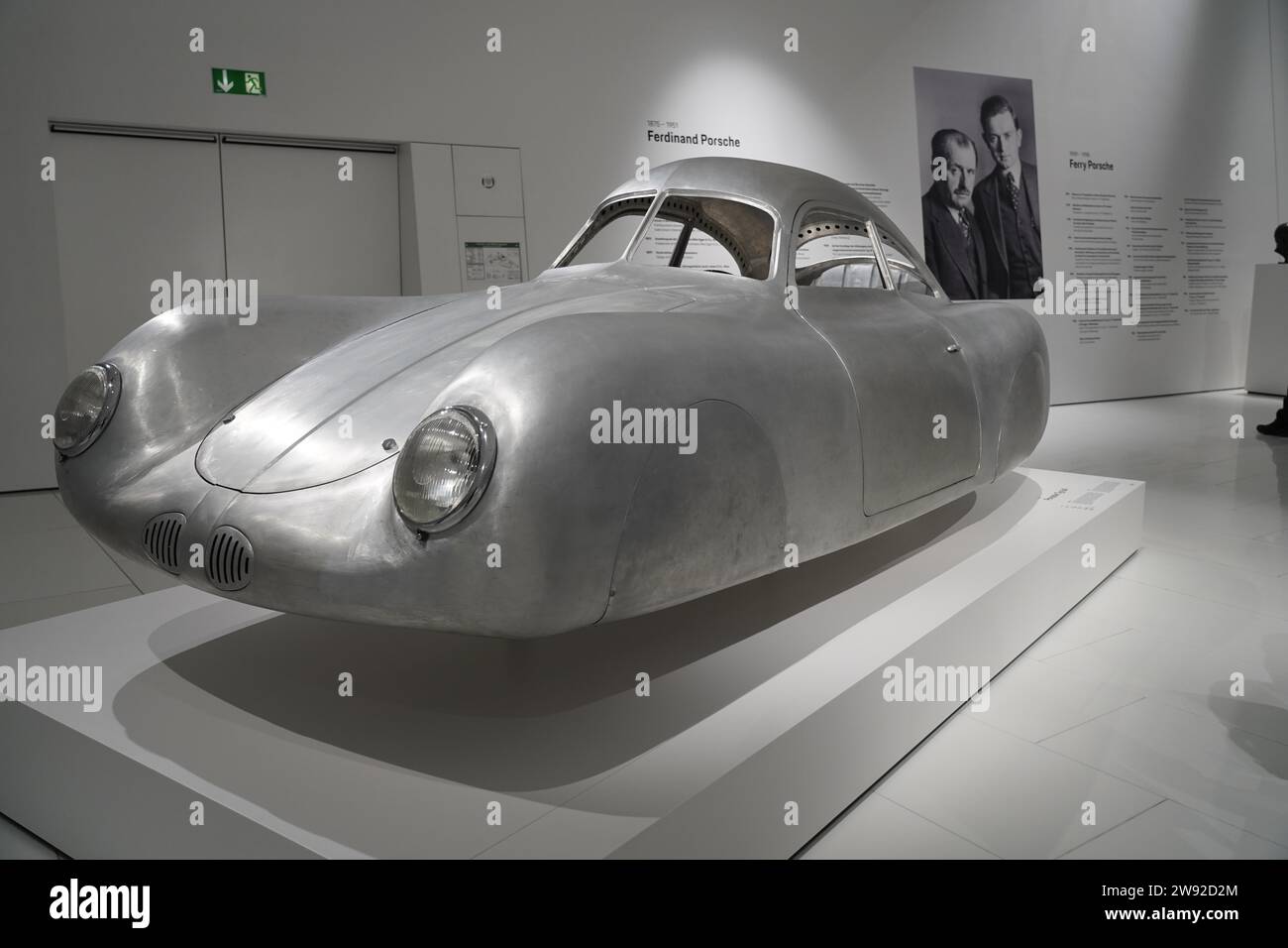 Typ 64, 1939 gebaut, Sportwagen. Eines von drei Beispielen für das Langstreckenrennen Berlin, Rom. Dieser Sportwagen gilt als Vorfahre Stockfoto