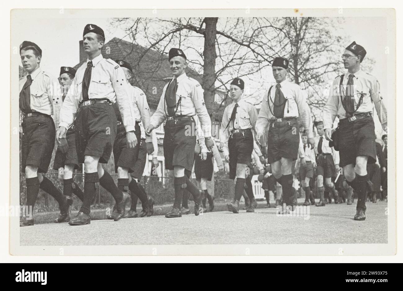 Gelebter Jugendsturm des Jugendsturms, 19351937 Foto Gruppe des