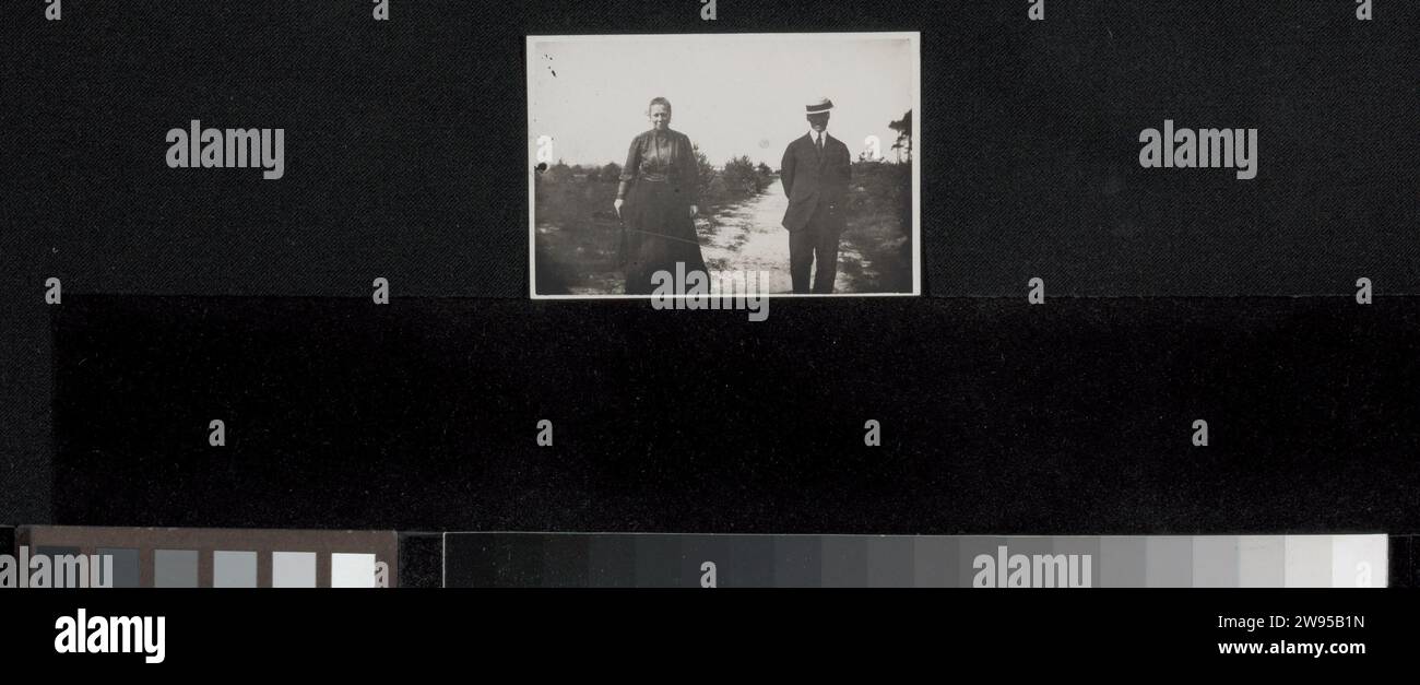 Foto aus Jan Veth Archiv, Anonym, 1916 Fotografie fotografischer Träger Gelatine Silberdruck historische Personen (Porträts und Szenen aus dem Leben). Einfarbig Stockfoto