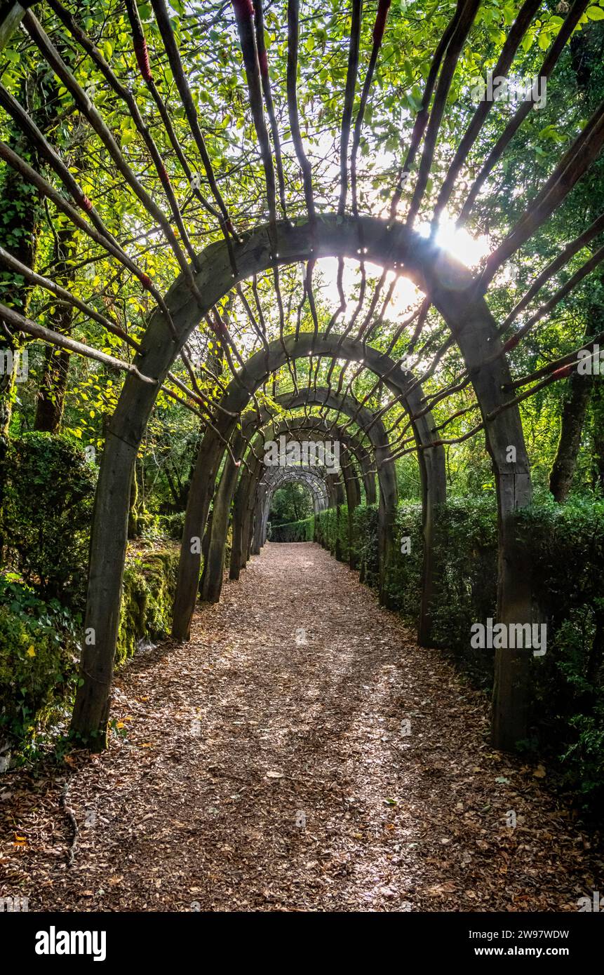 Jardins de Marqueyssac, Vezac, Dordogne, Frankreich Stockfoto