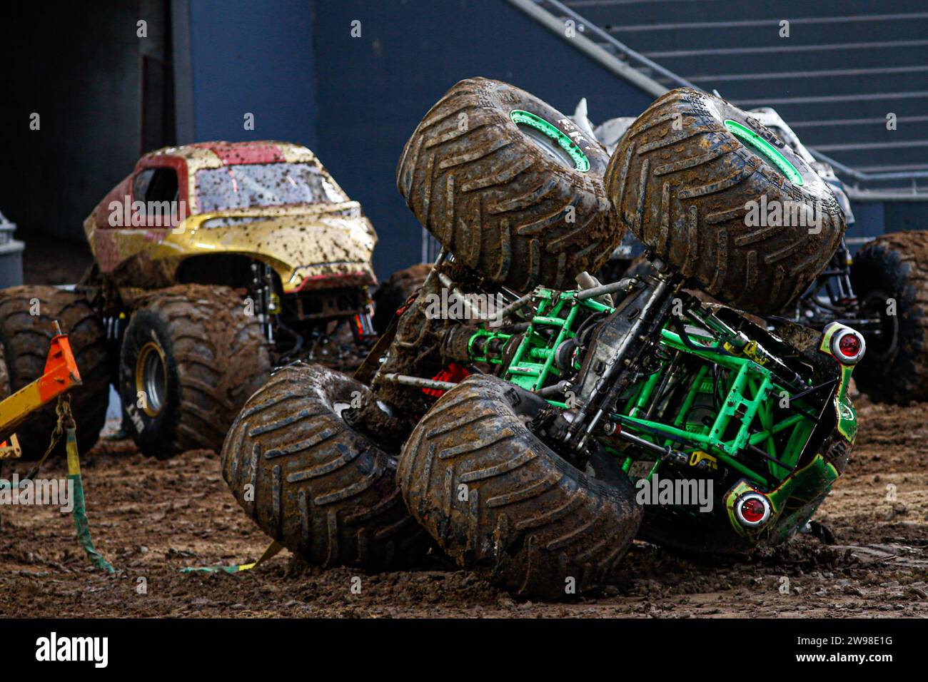 Monster Trucks von Monsterjam in La Plata Buenos Aires Stockfoto