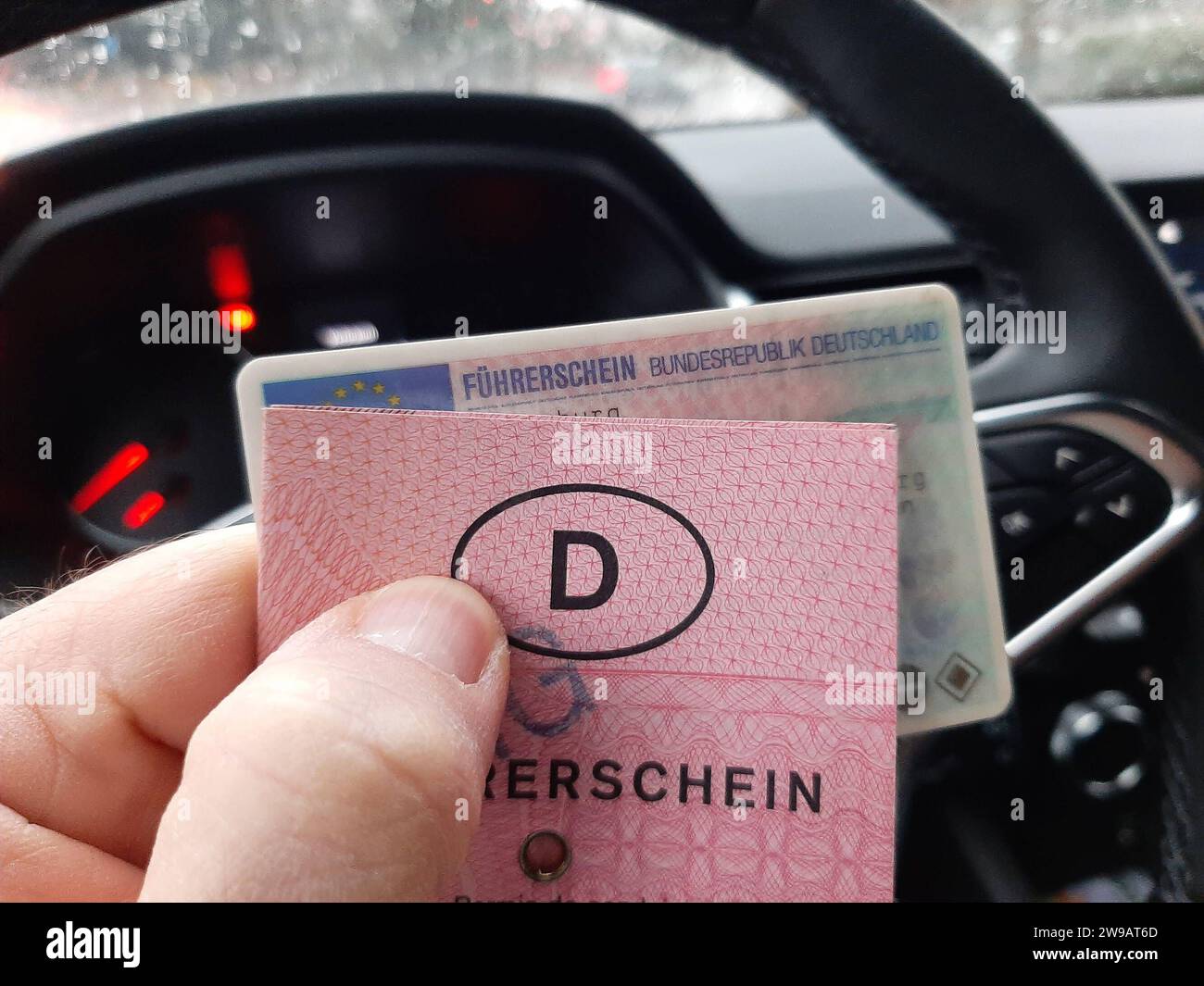 Elegantes Fuhrerschein A Alter Bild