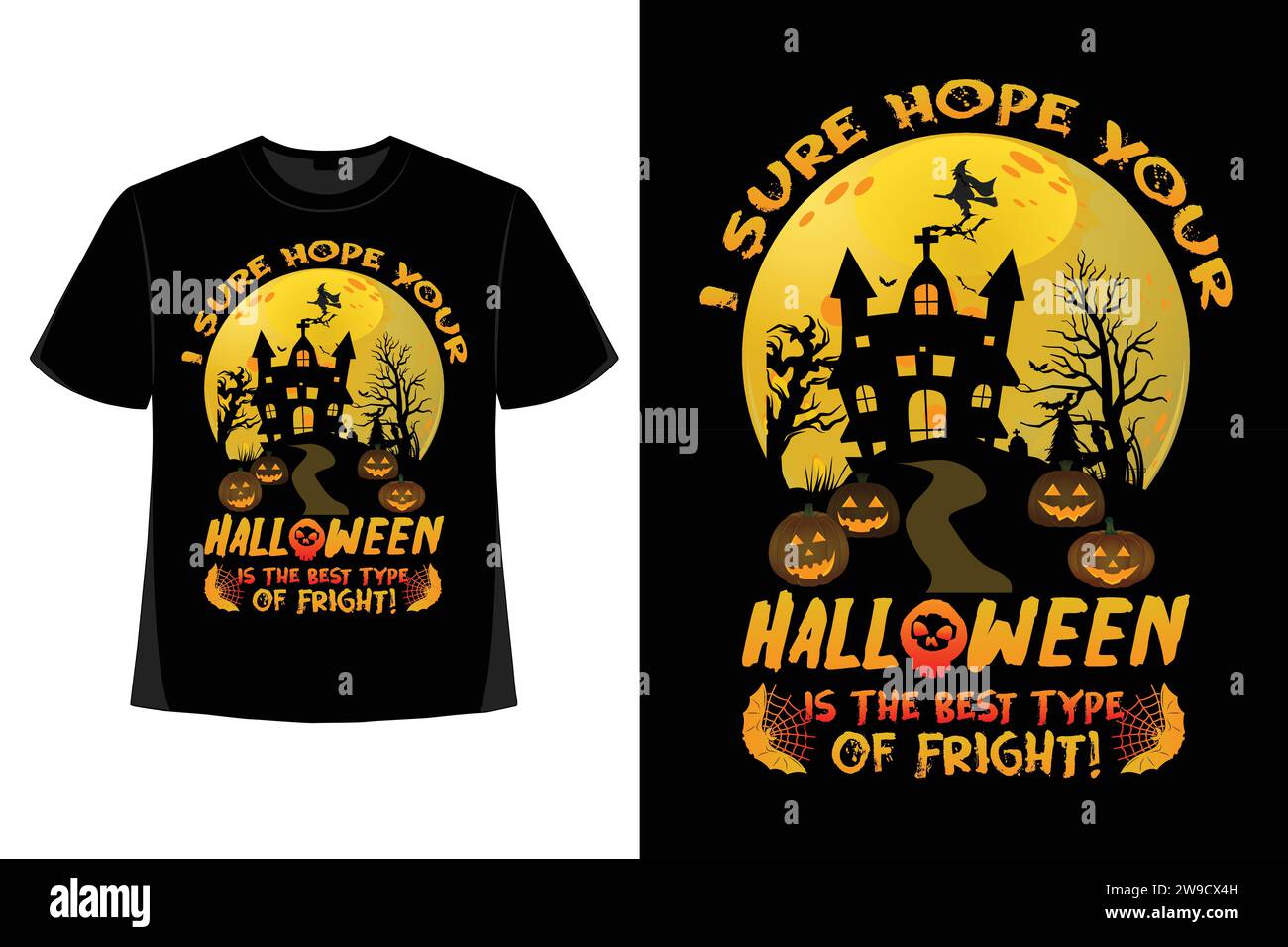 Halloween T-Shirt Design, halloween Tag, gruselig, lustiges Skelett, Kürbis, Vektor, gruselige Saison, Sublimation, Design, Horror, t-Shirt-Design. Stock Vektor