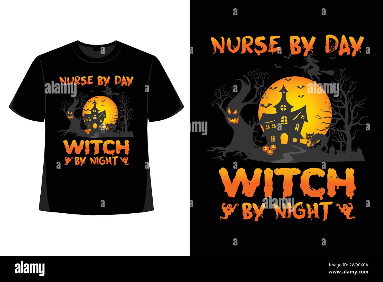 Halloween T-Shirt Design, halloween Tag, gruselig, lustiges Skelett, Kürbis, Vektor, gruselige Saison, Sublimation, Design, Horror, t-Shirt-Design. Stock Vektor