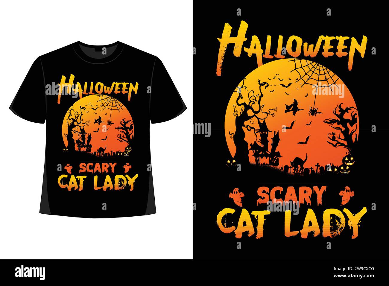 Halloween T-Shirt Design, halloween Tag, gruselig, lustiges Skelett, Kürbis, Vektor, gruselige Saison, Sublimation, Design, Horror, t-Shirt-Design. Stock Vektor