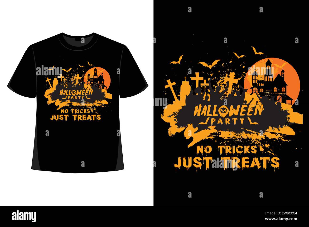 Halloween T-Shirt Design, halloween Tag, gruselig, lustiges Skelett, Kürbis, Vektor, gruselige Saison, Sublimation, Design, Horror, t-Shirt-Design. Stock Vektor