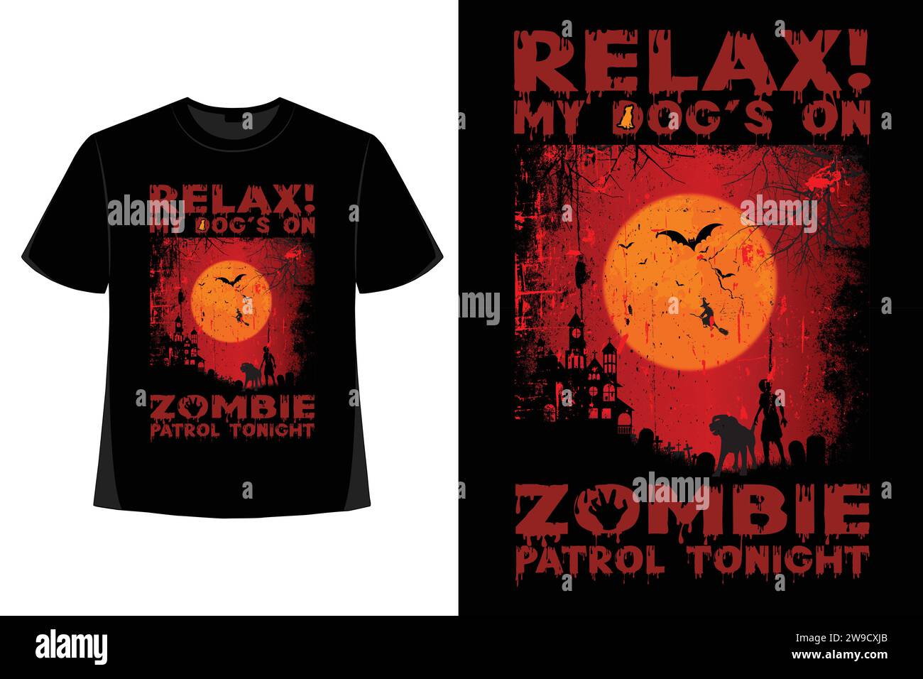 Halloween T-Shirt Design, halloween Tag, gruselig, lustiges Skelett, Kürbis, Vektor, gruselige Saison, Sublimation, Design, Horror, t-Shirt-Design. Stock Vektor