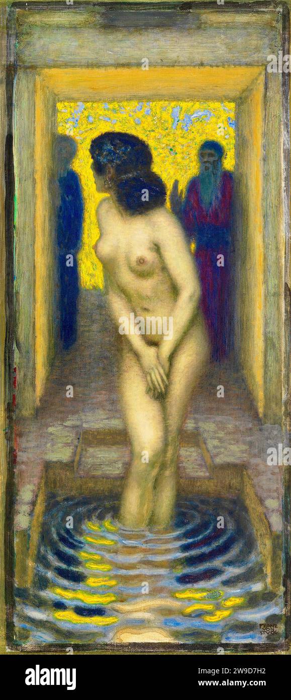 Franz von Stuck - Susanna Baden - 1913 Stockfoto