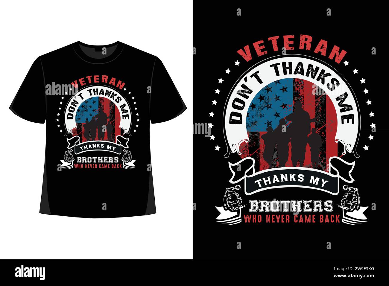 Veteran T-Shirt Design, Veteran Day T-Shirt Designs, Typografie T-Shirt, US Army Veteran Shirt, usa Grunge Flagge, American Army, USA Soldire T Shirt de Stock Vektor