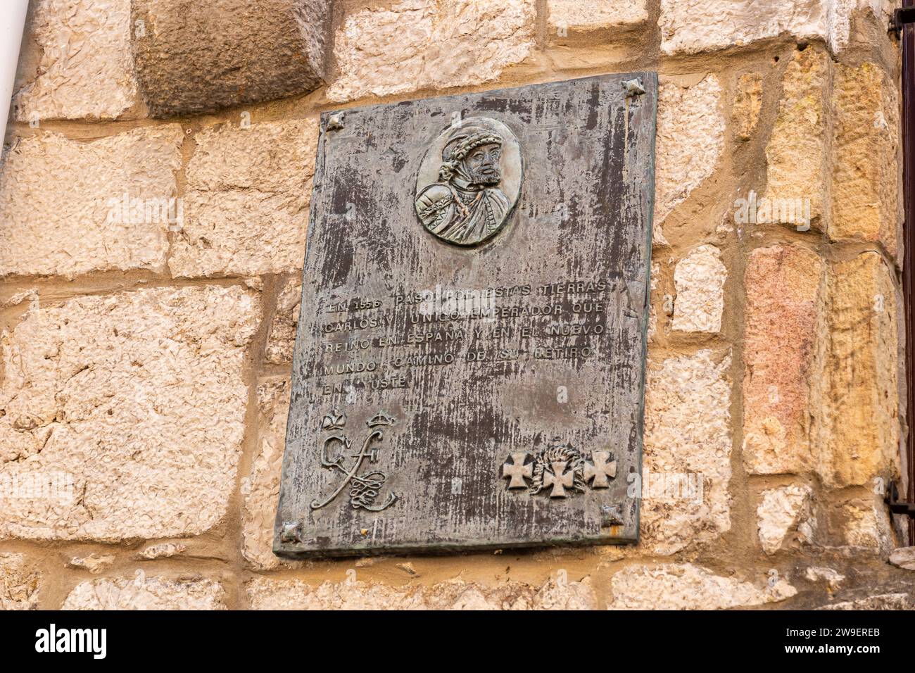 Laredo, Spanien. Casa del Condestable de Castilla (Haus des Konstablers von Kastilien), ein historisches Herrenhaus in der Altstadt Stockfoto