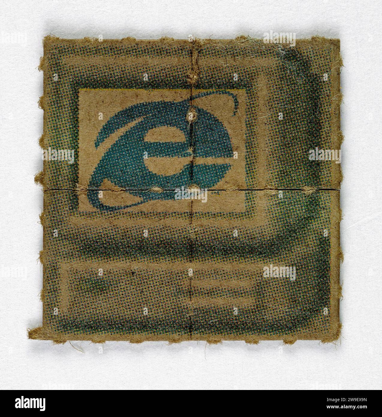 Internet Explorer LSD Blotter [getaucht um 1999] - BLOTTERSÄURE - LSD [Lysergsäurediethylamid] Stockfoto