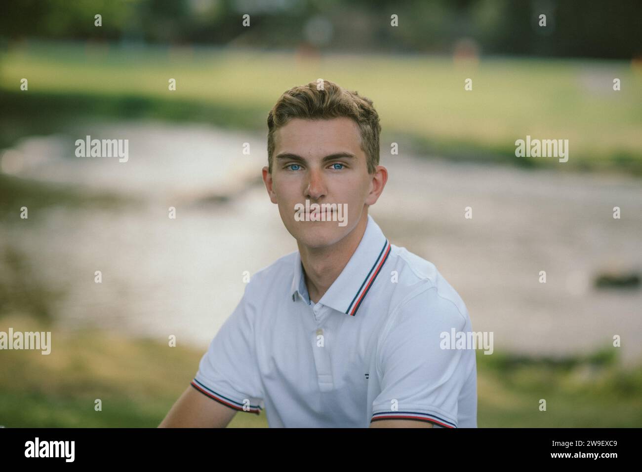 Teenager-Jungen Stockfoto