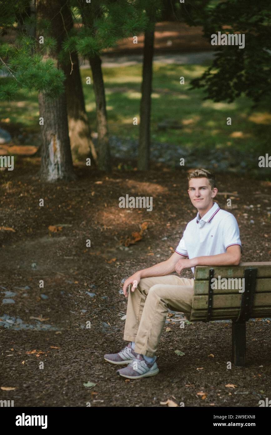 Teenager-Jungen Stockfoto