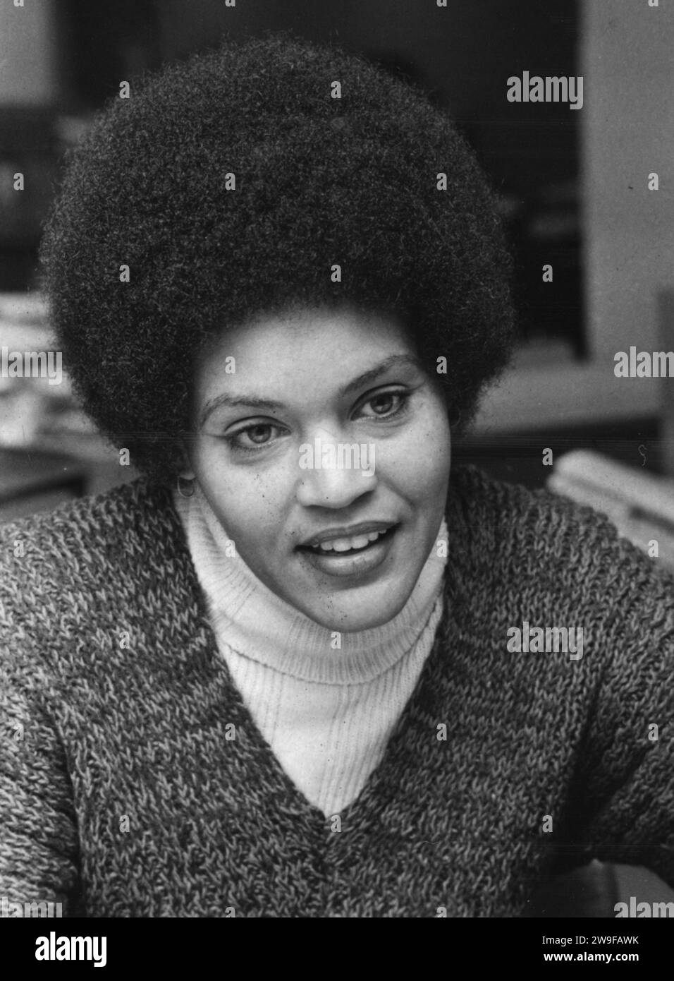 Charlayne Hunter-Gault, Alberta Charlayne Hunter-Gault, amerikanische Bürgerrechtlerin und Journalistin Stockfoto