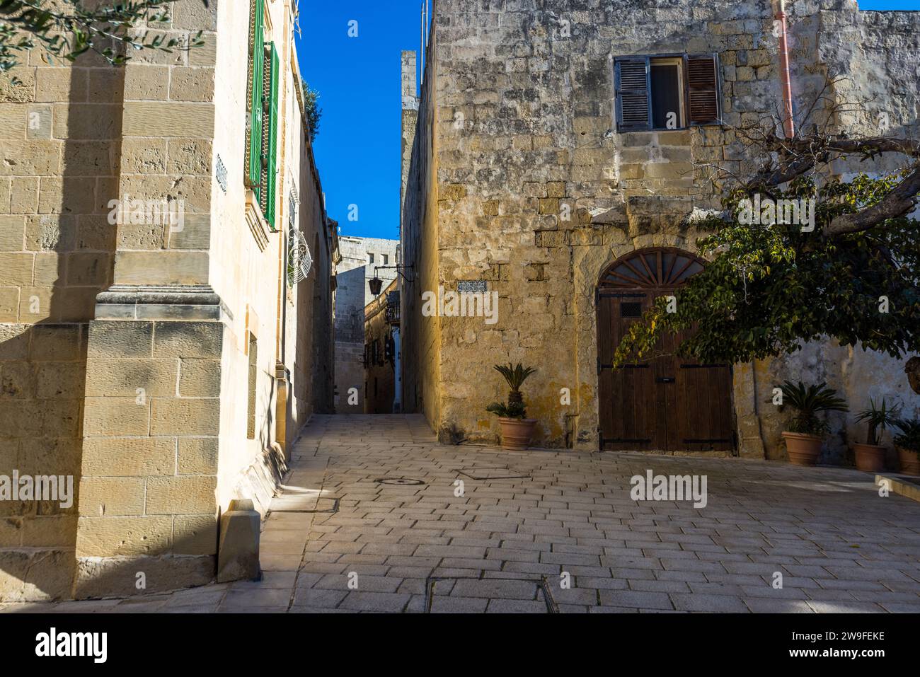 Drehort von Game of Thrones in Mdina, Malta Stockfoto