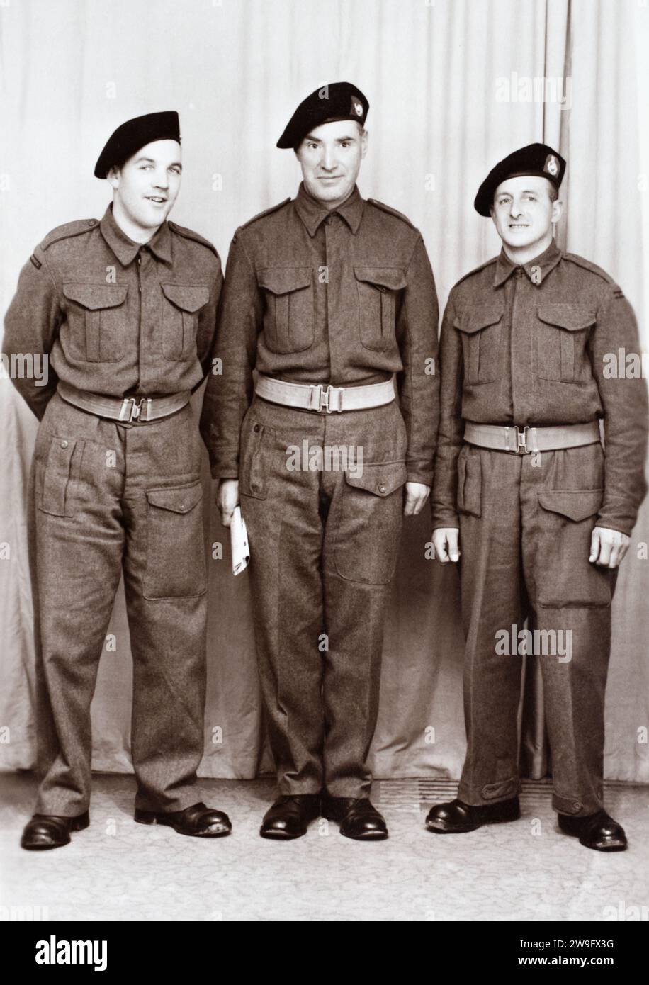 Royal Marines während des Zweiten Weltkriegs. Stockfoto