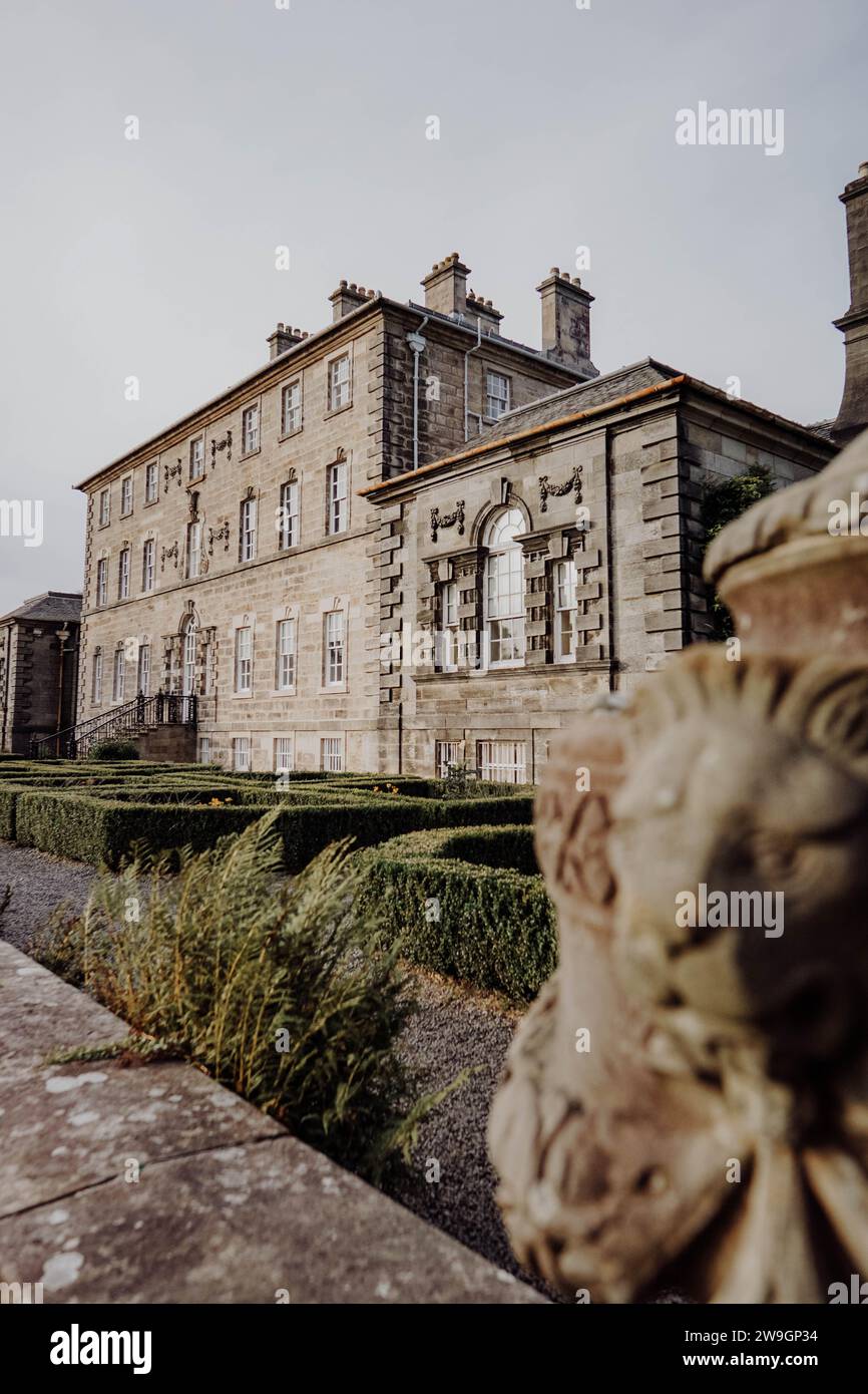 Pollok House Side View Pollok Country Park Glasgow Stockfoto