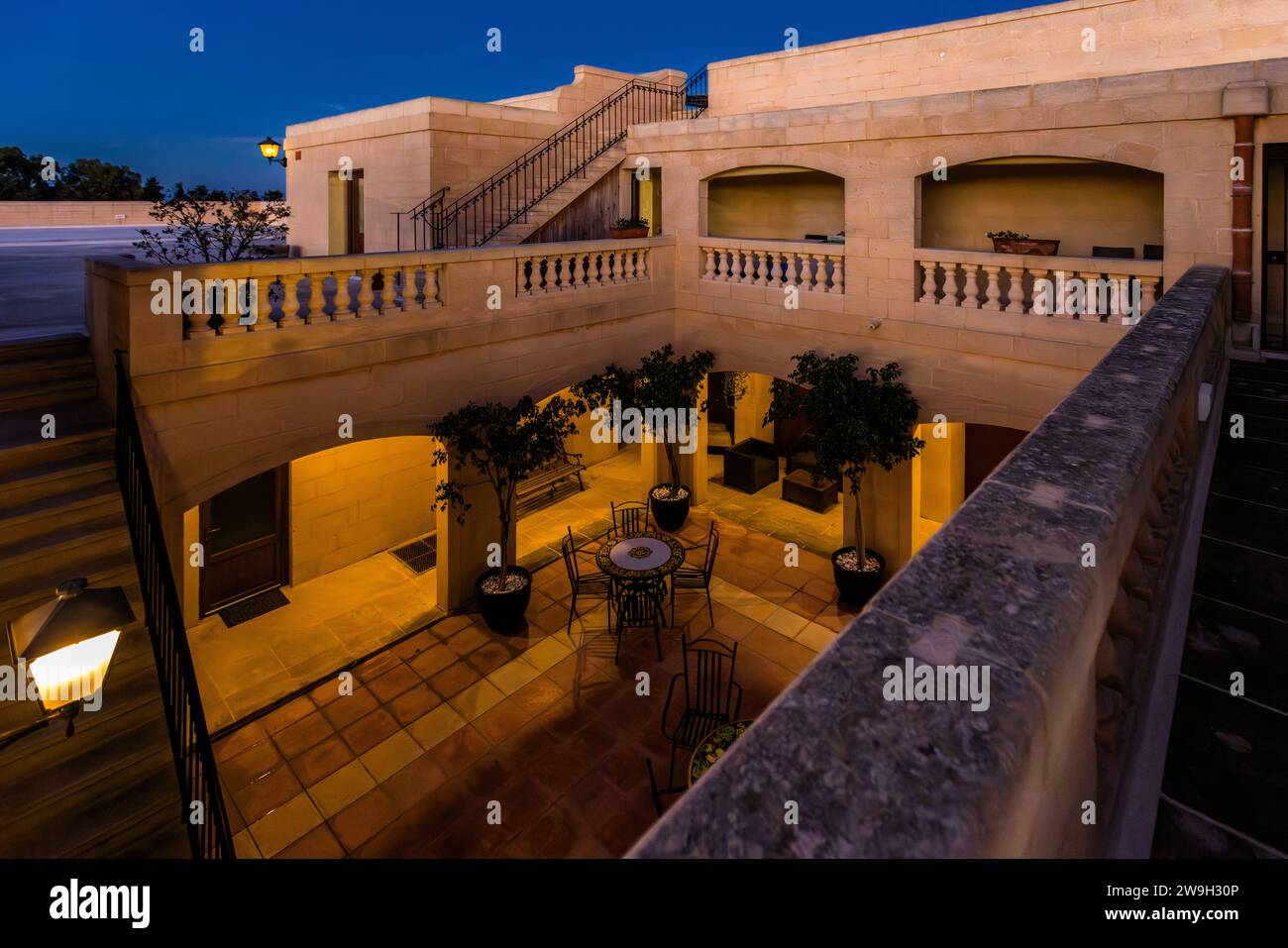 Meridiana Weingut in Attard, Malta Stockfoto