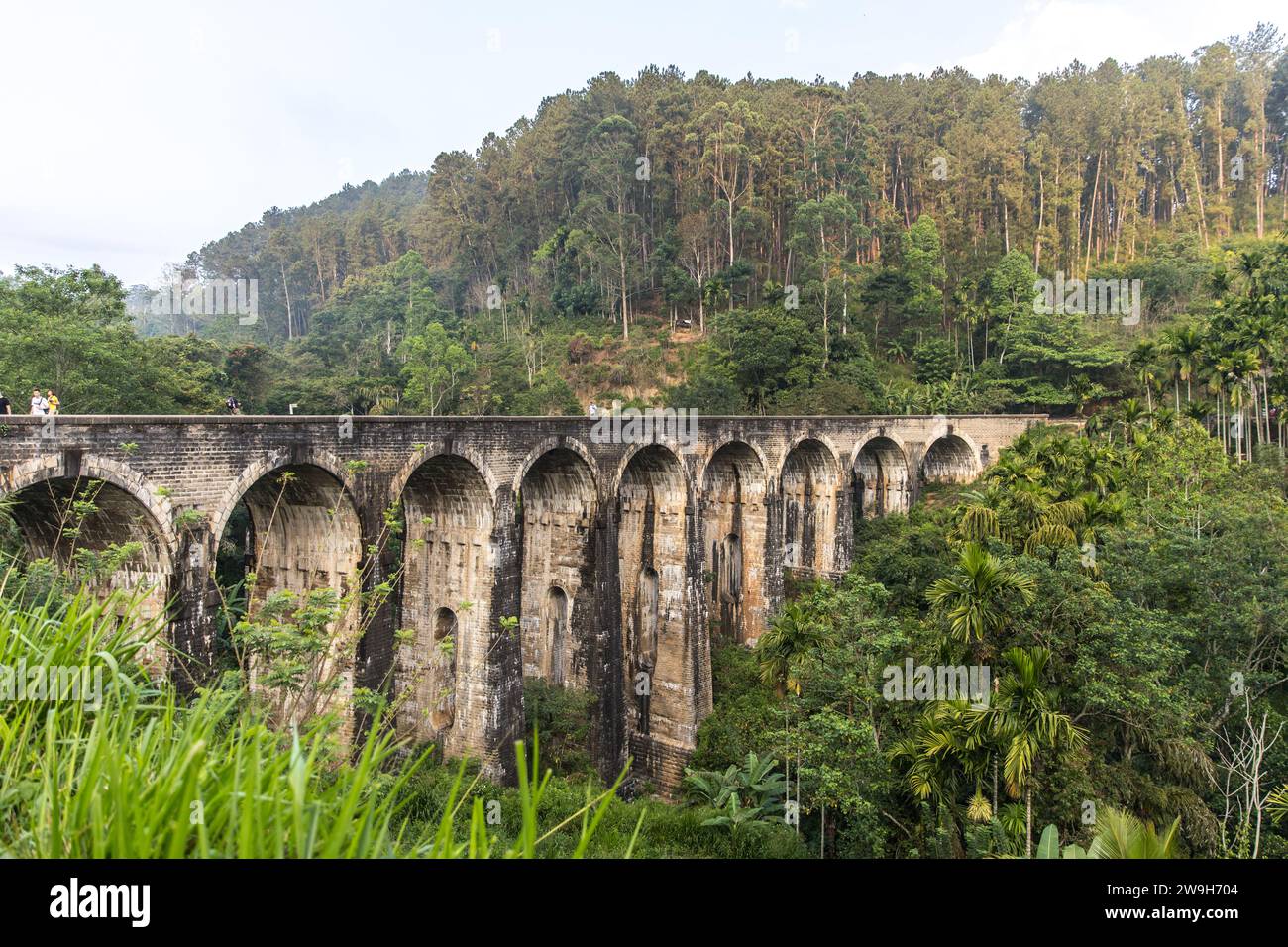 Nine Arch Bridge Demodara, Sri Lanka Stockfoto