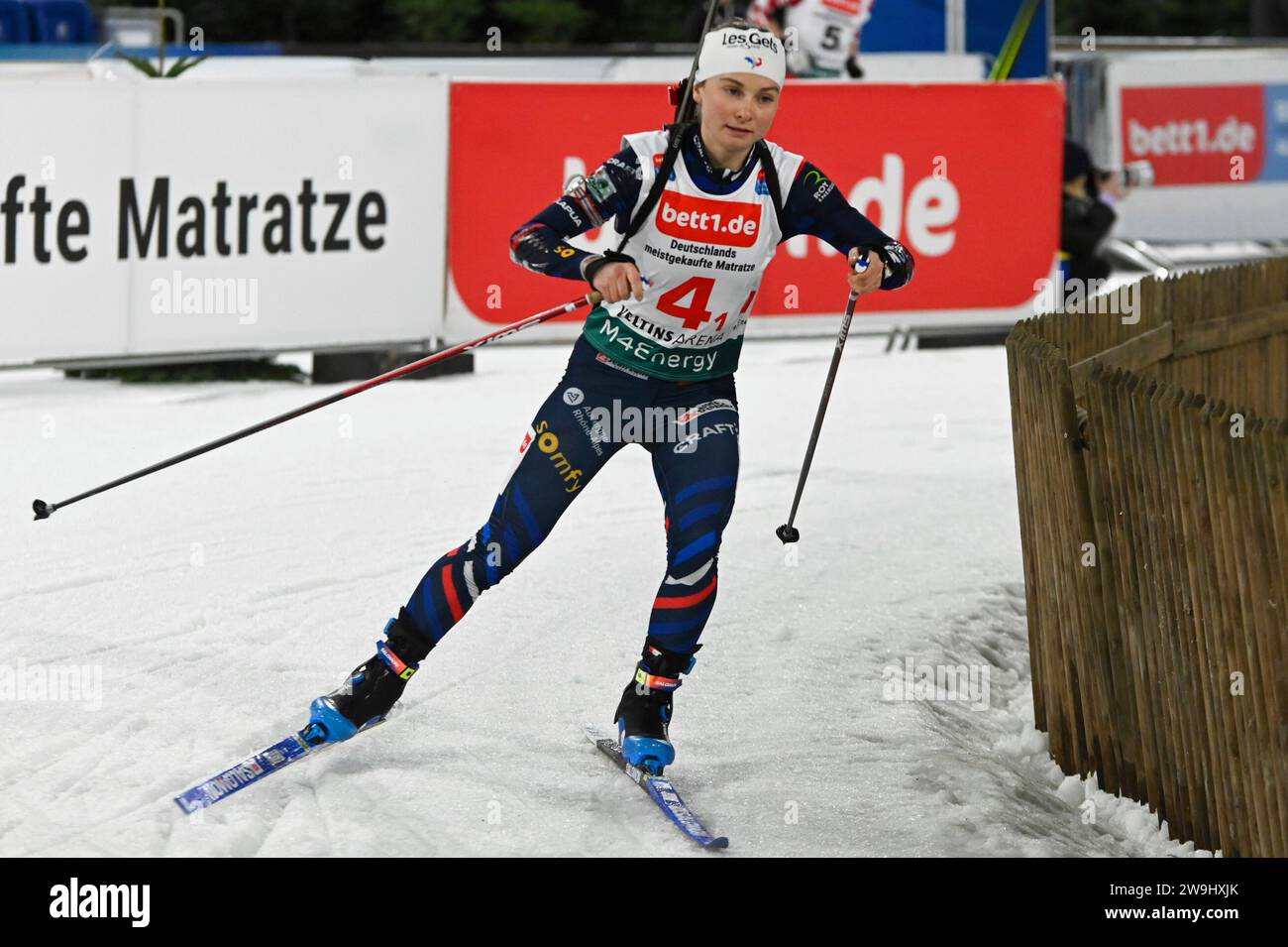 Gelsenkirchen, Deutschland. Dezember 2023. Jeanne Richard (Team