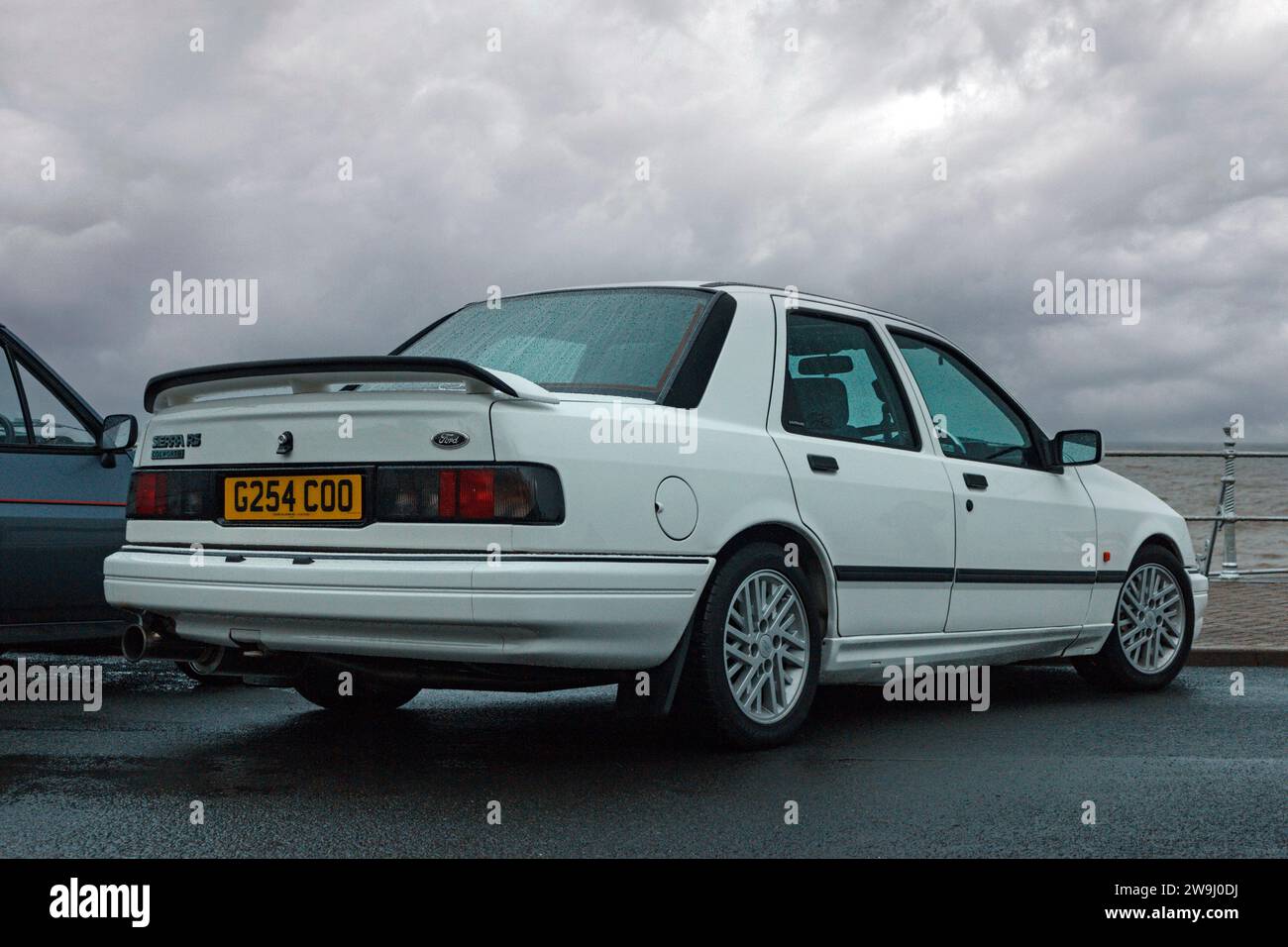 Ford Sierra RS Cosworth. Blackpool Ford Day 2012. Stockfoto