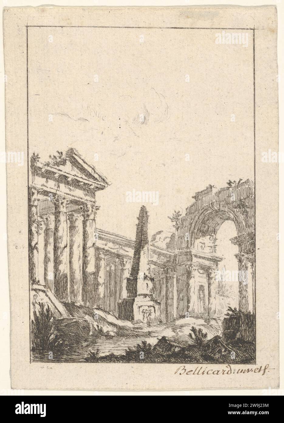 Architectural Capriccio 2012 von Jerome Charles Bellicard Stockfoto