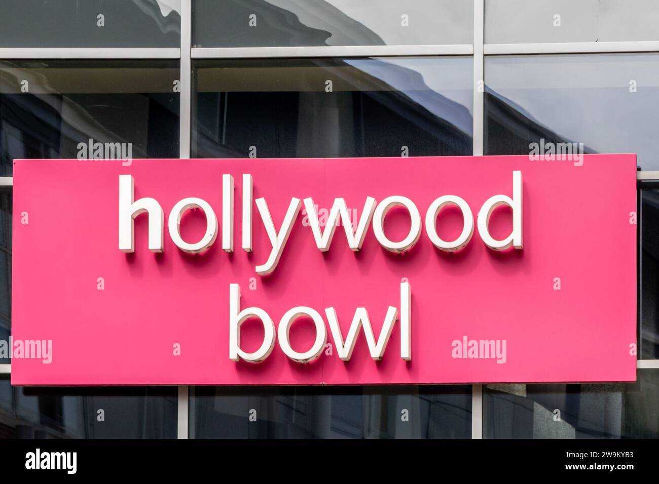 Schild für Hollywood Bowl Stockfoto