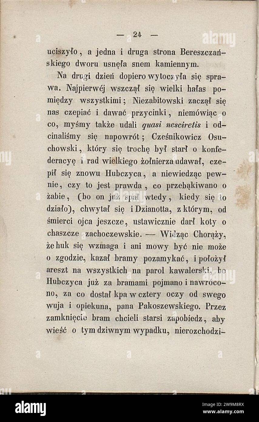 Zygmunt Kaczkowski - Bitwa o chorążankę, Junacy, Swaty na Rusi 034. Stockfoto