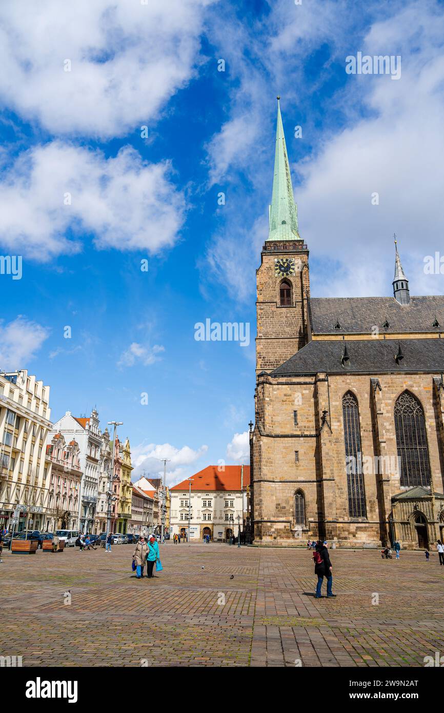 Plzen, Tschechische Republik Stockfoto