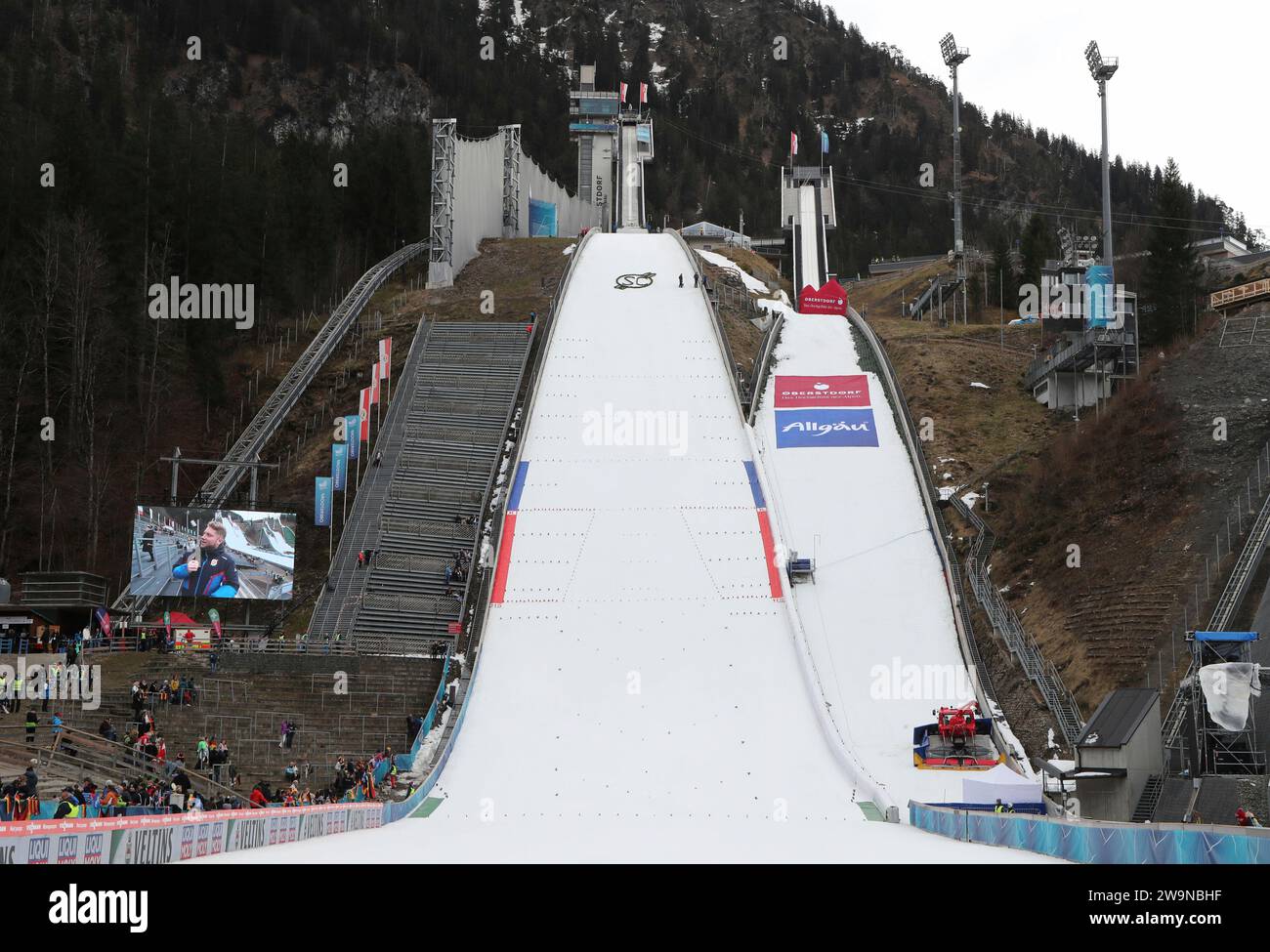 Oberstdorf, Deutschland. Dezember 2023. Oberstdorf, Deutschland 29