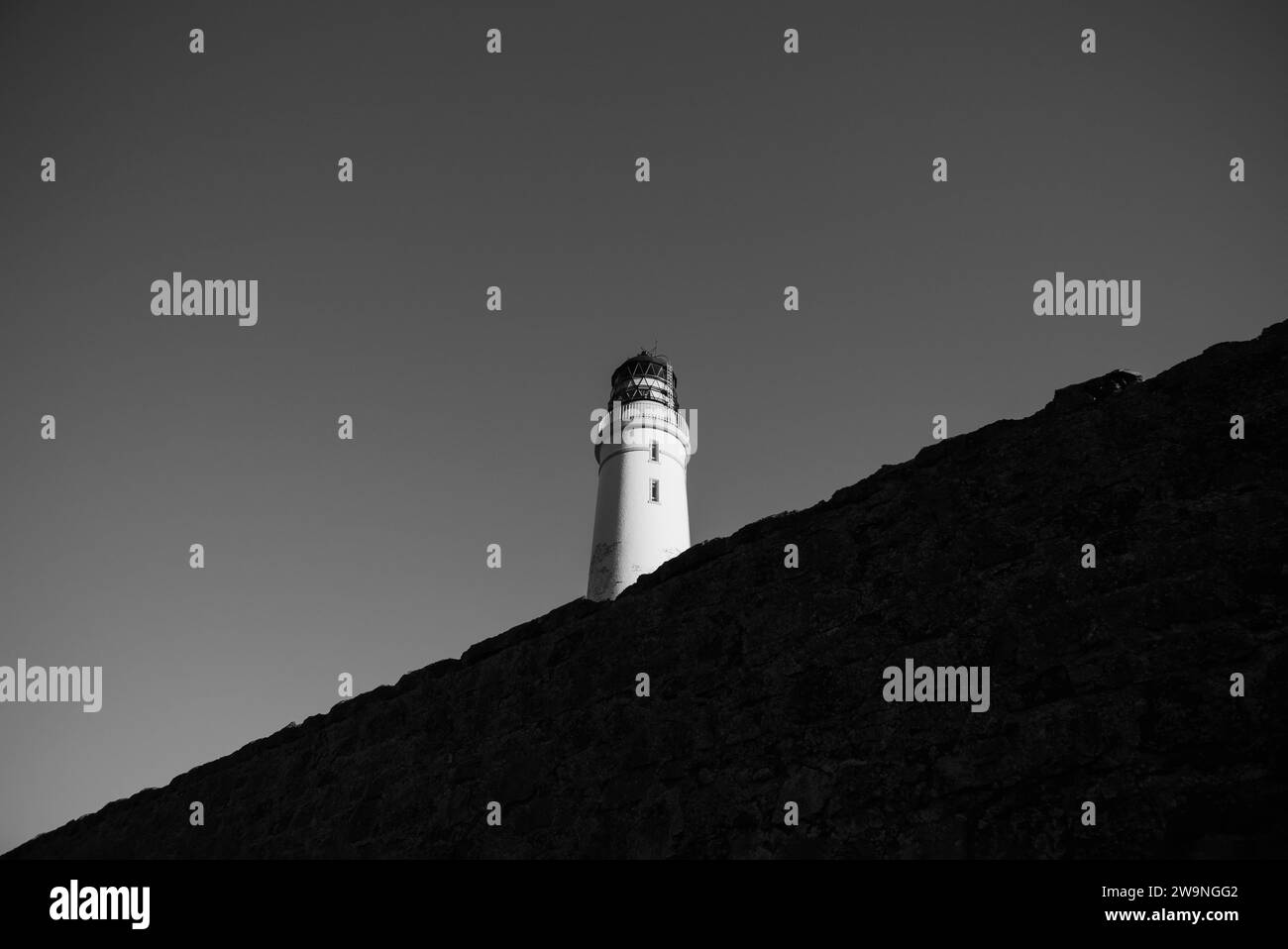 Foto: © Jamie Callister. Scurdie Ness Lighthouse, Montrose, Angus, East Scotland, 11. November, 2023 Stockfoto