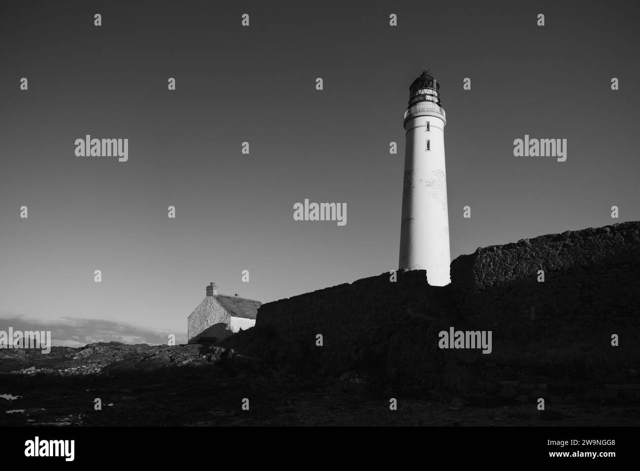 Foto: © Jamie Callister. Scurdie Ness Lighthouse, Montrose, Angus, East Scotland, 11. November, 2023 Stockfoto