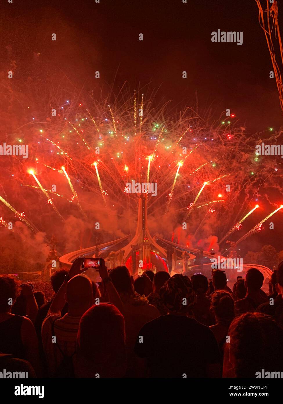 Tomorrowland Music Festival Mainstage Boom Belgien Europa Stockfoto