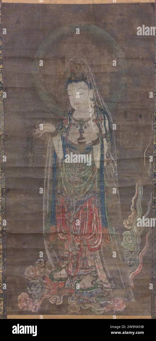 Der Bodhisattva Willow Kannon (Avalokiteshvara) 1929 von Wu Daozi Stockfoto