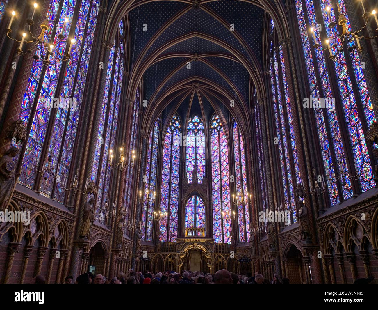 Sainte-Chapelle Paris Frankreich Europa Stockfoto