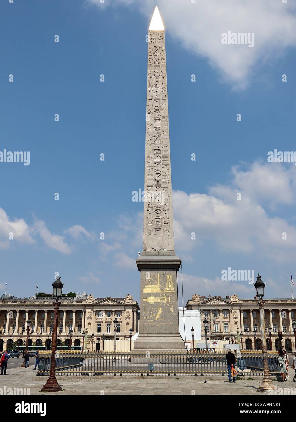 Luxor Obelisk Paris Frankreich Europa Stockfoto