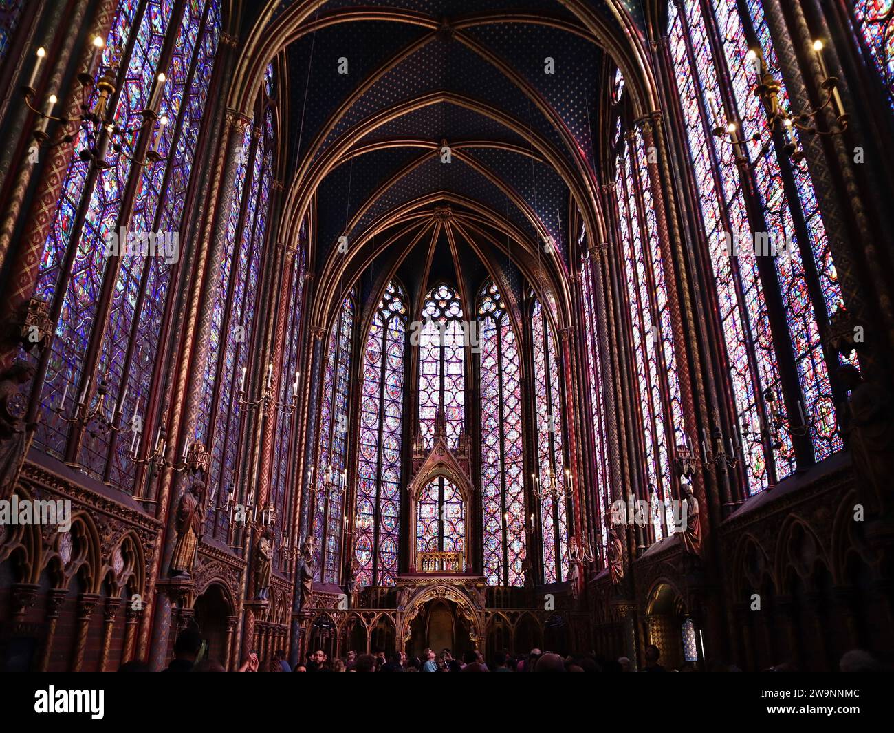 Sainte-Chapelle Paris Frankreich Europa Stockfoto