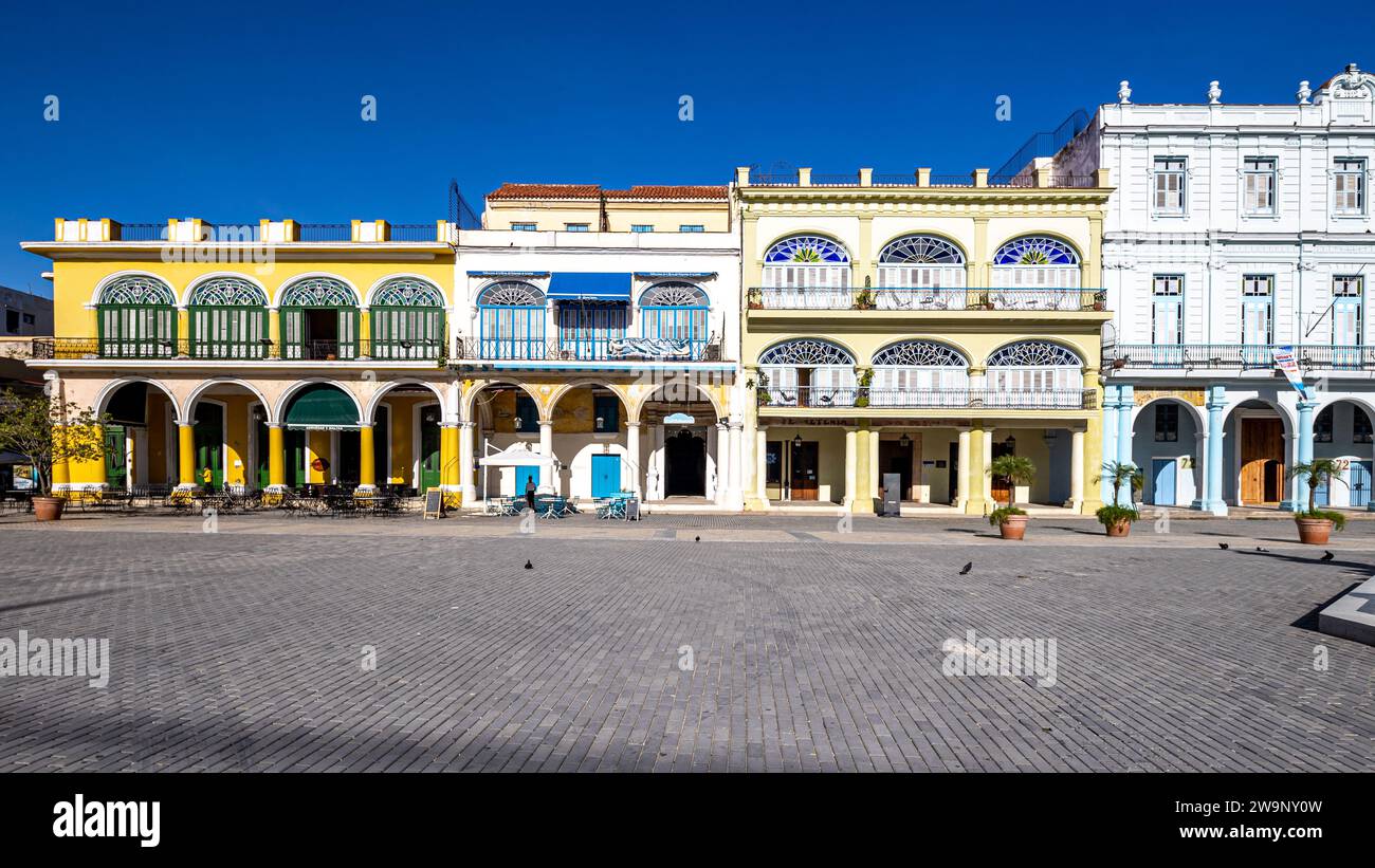 Kuba, Havanna, Plaza Vieja Stockfoto