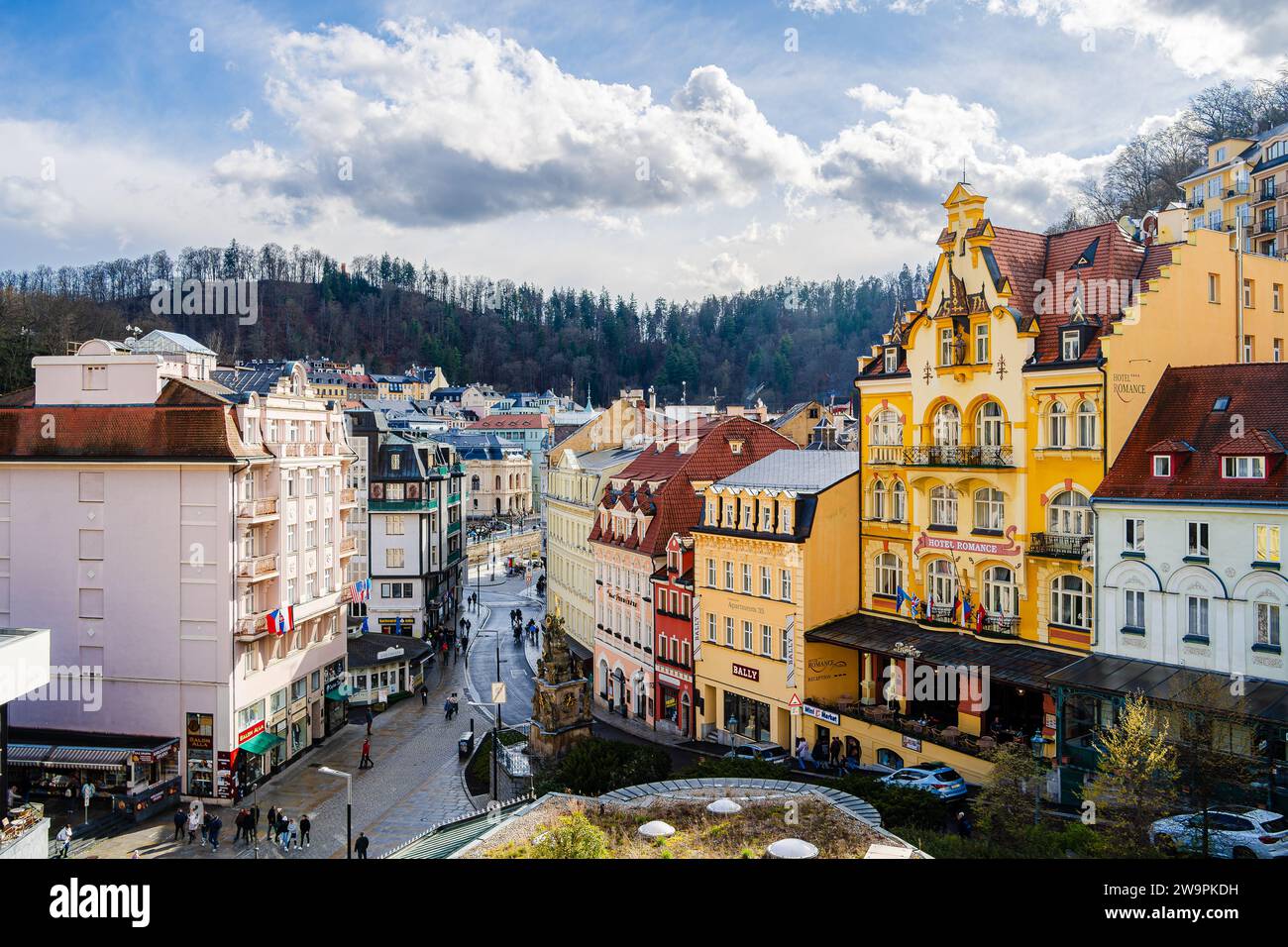 Karlovy Vary, Tschechische Republik Stockfoto