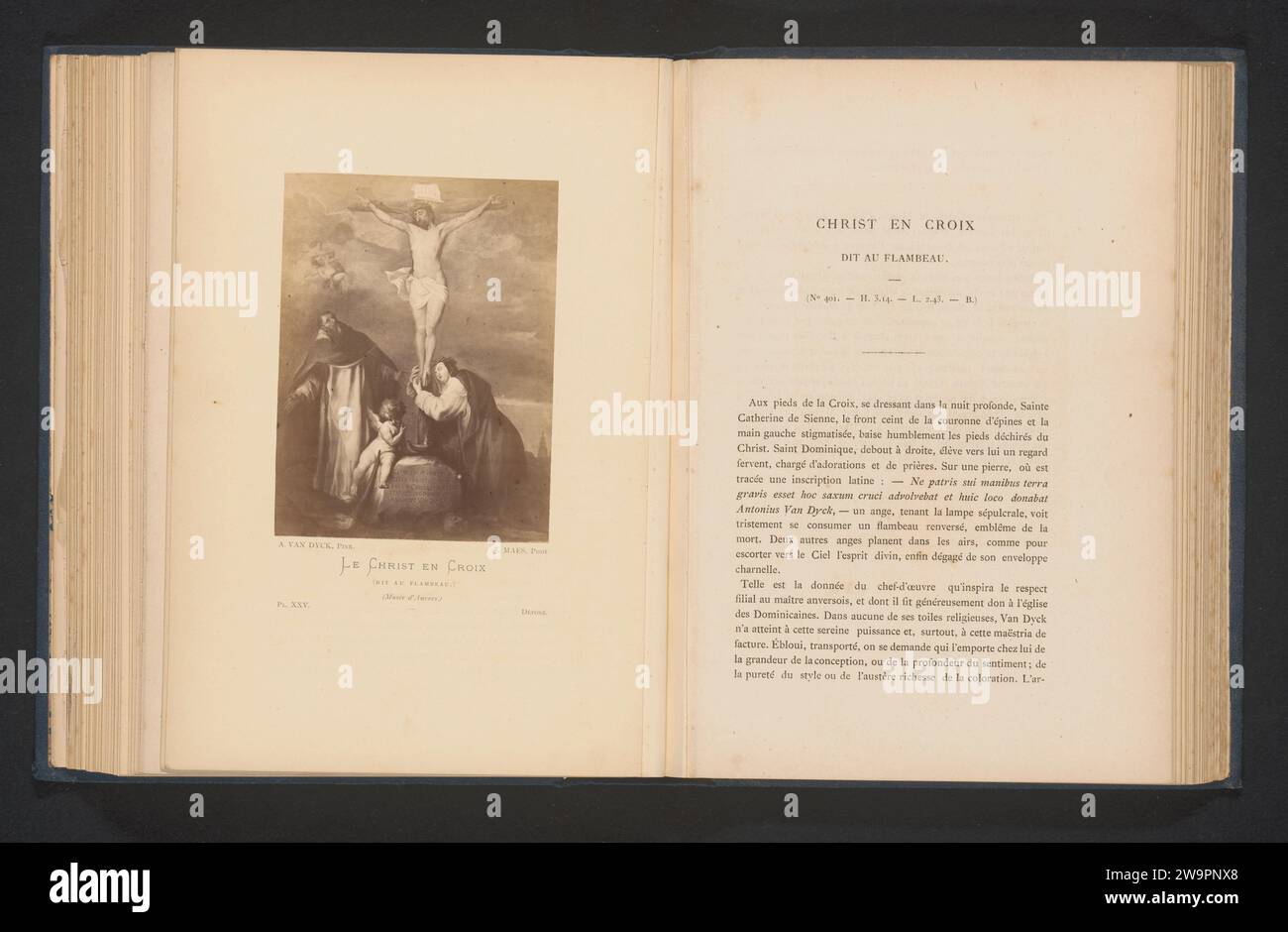 Fotoproduktion von Christus am Kreuz mit der Heiligen Katharina von