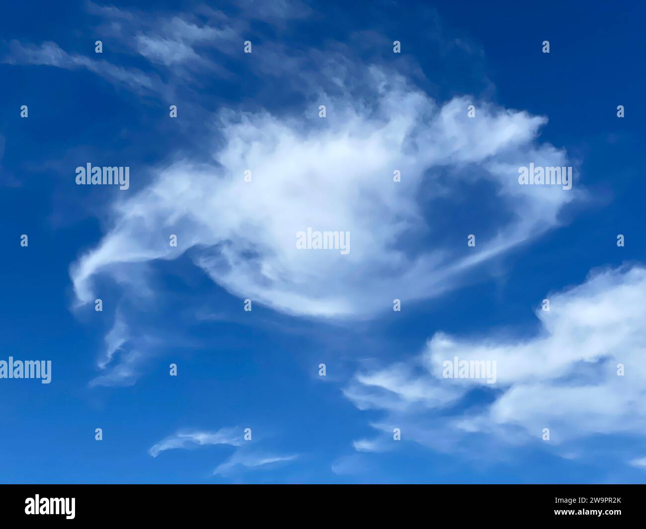 Wolke, Himmel, Baldwin Hills, Aussichtspunkt Stockfoto