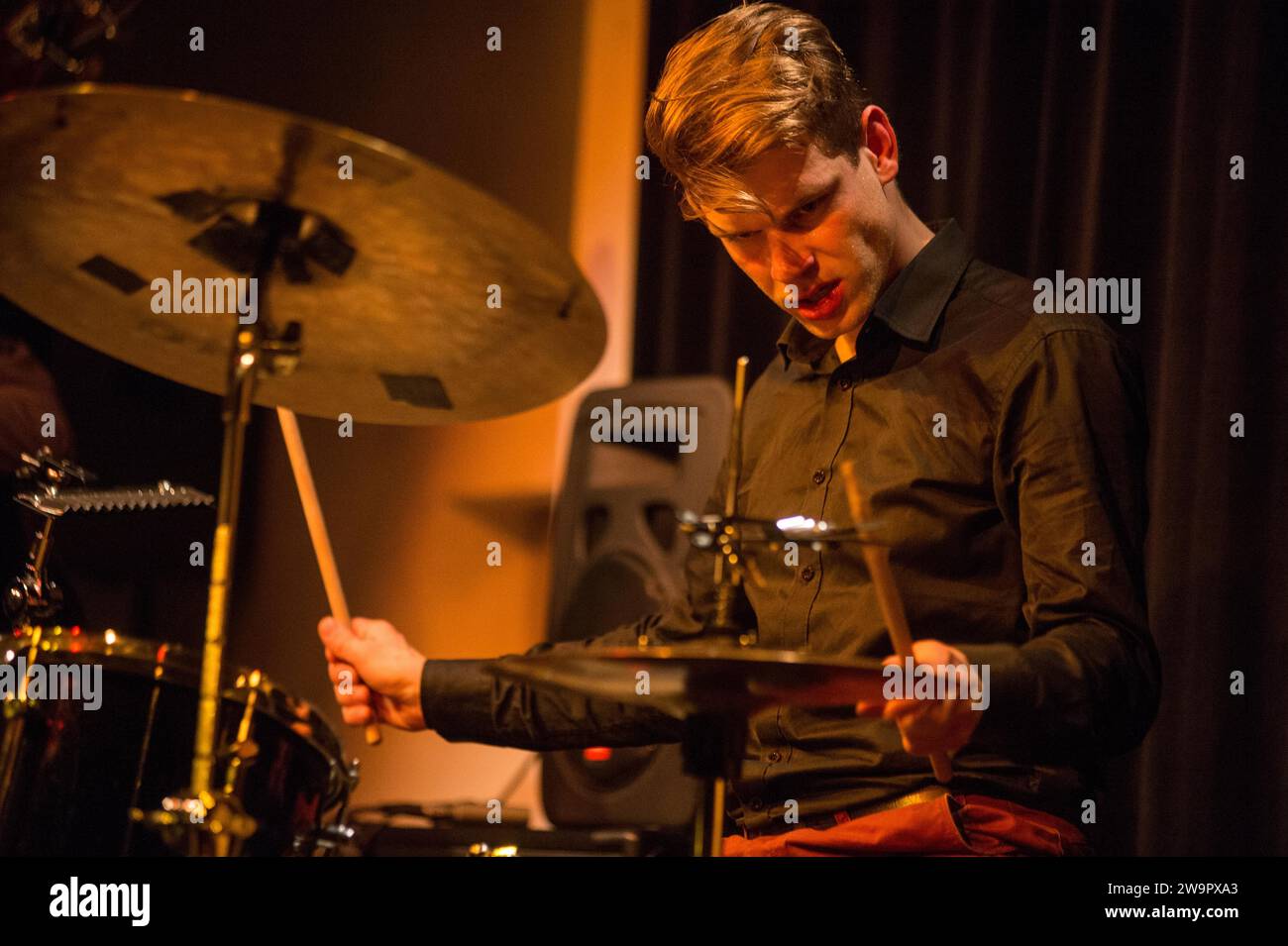 Deutschland, Rolf Kuehn Quartett. Rolf Kuehn (* 29. September 1929 in Köln) (*† 18. August 2022 in Berlin) war ein deutscher Jazzklarinettist. Er war einer von Stockfoto