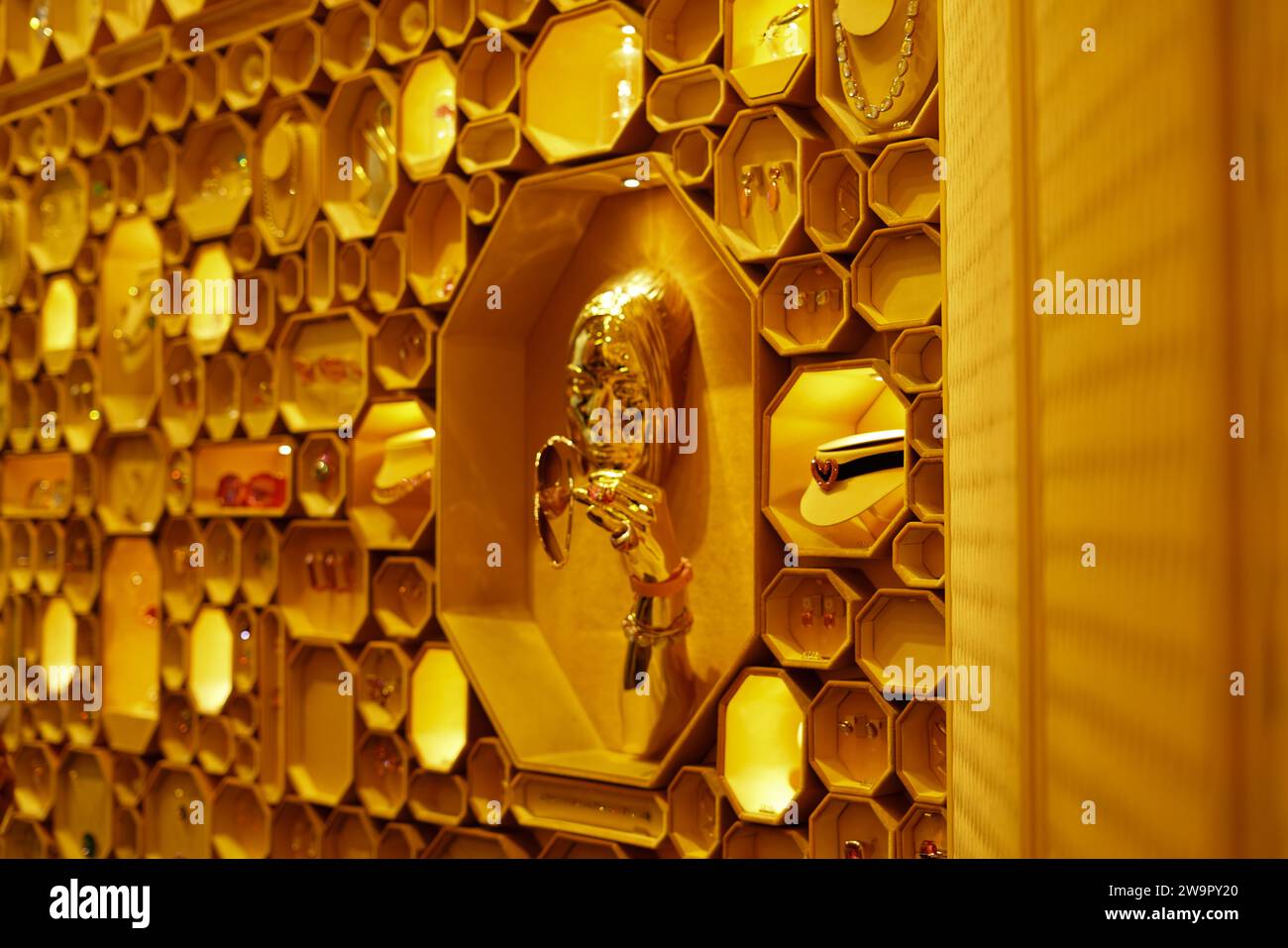 Swarovski Shop in Mailand, Italien. Stockfoto