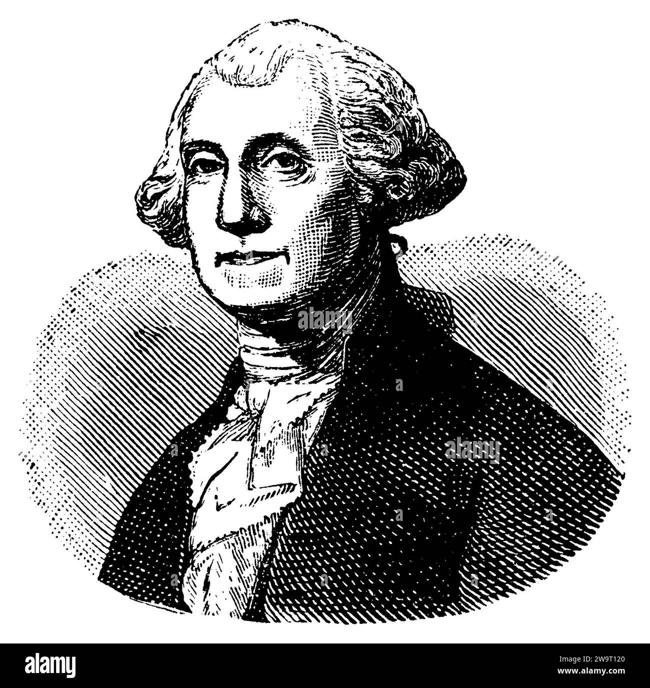 George Washington (1732–1799), erster Präsident der Vereinigten Staaten von Amerika, (Bilderbuch, 1881), George Washington (1732–1799), erster Präsident der Vereinigten Staaten von Amerika, George Washington (1732–1799), Premierpräsident des états-Unis d’Amérique Stockfoto