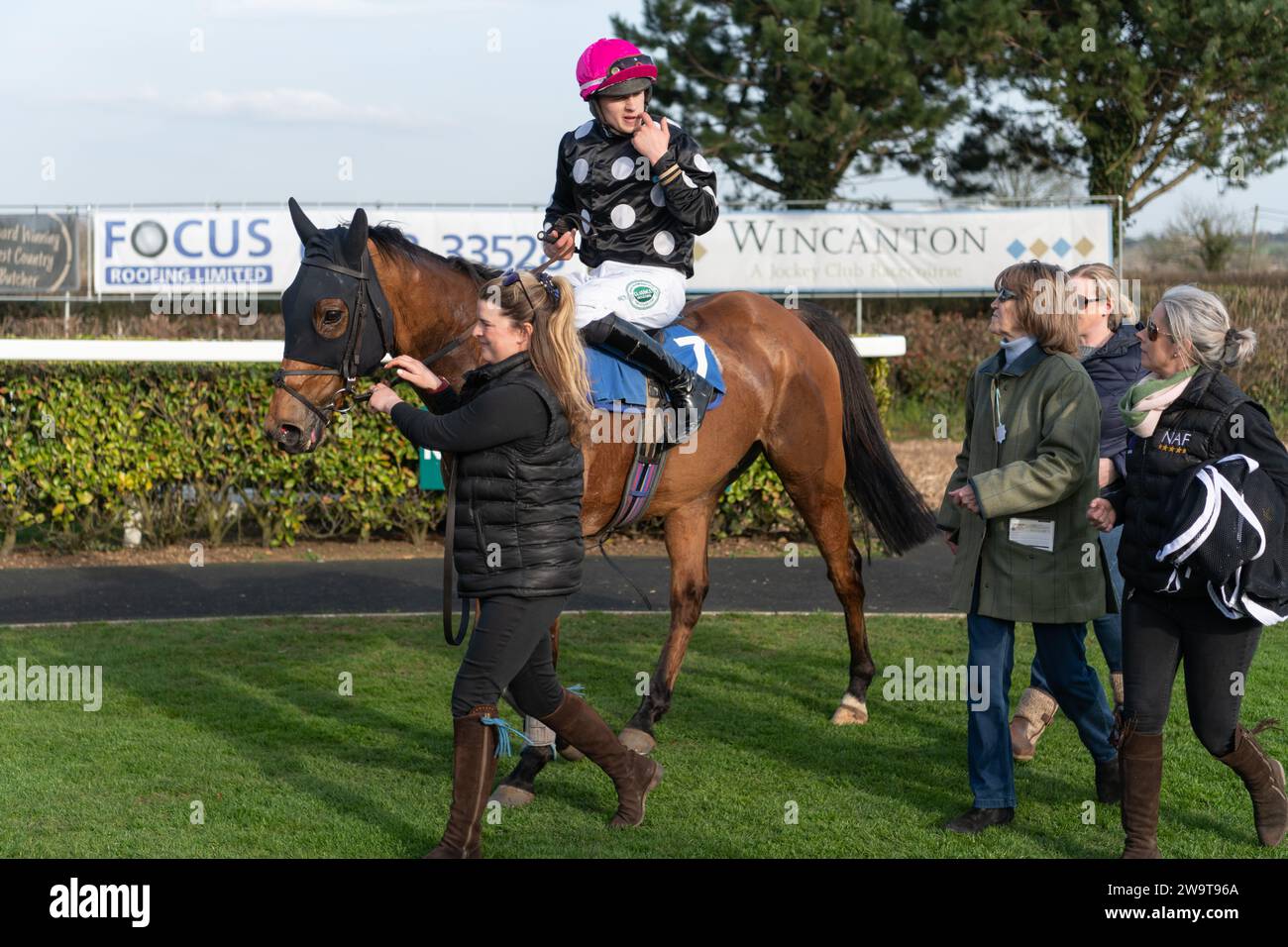 Max Dynamo ist Dritter bei der Veterans Handicap Tureple Chase in Wincanton am 21. März 2022 Stockfoto