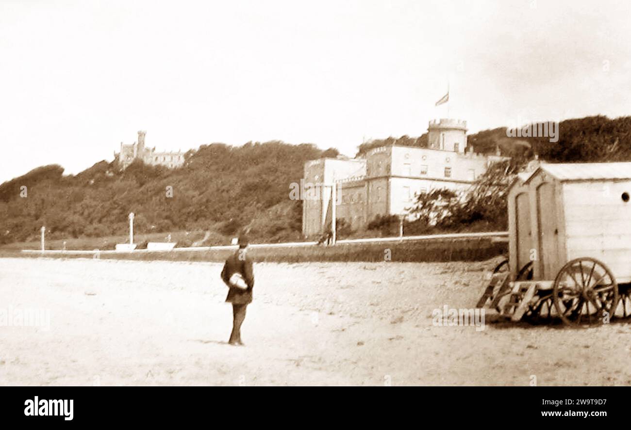 Castle Mona, Douglas, Isle of man, wahrscheinlich 1870er Stockfoto