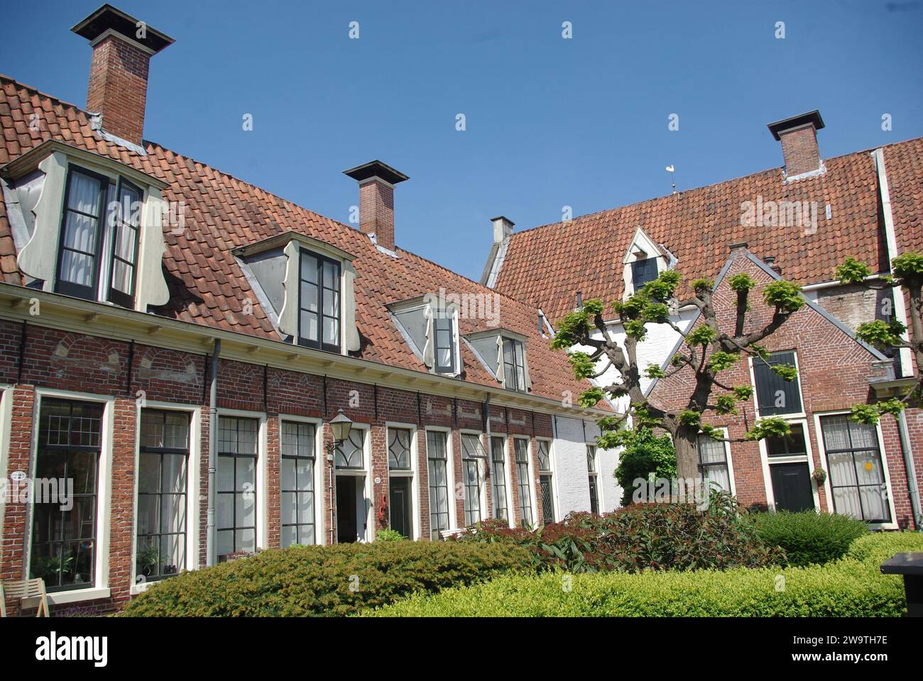 St. Anthony Almshouses, Groningen, Holland Stockfoto